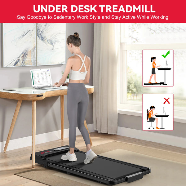Compact Under-Desk Treadmill